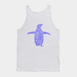 Patterned Penguin Tank Top